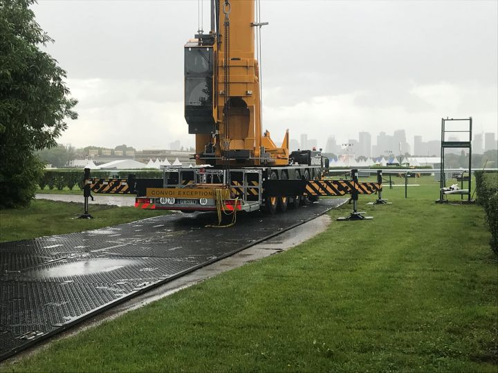 Création d'un chemin d'accès en Envhyrotrak - Hippodrome Longchamps | Envhyro